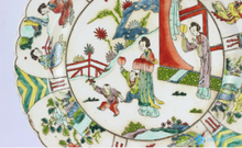 Load image into Gallery viewer, Antique famille rose hand painted plate
