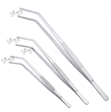 Curved Culinary Tweezers  (set of three)